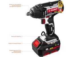 Ударный гайковерт аккумуляторный ЗУБР ГУЛ-251 К серия «СТАНДАРТ»-foto3