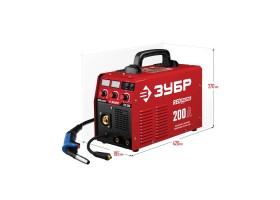 Полуавтомат сварочный инверторный ЗУБР ПС-200 серия МАСТЕР-foto3