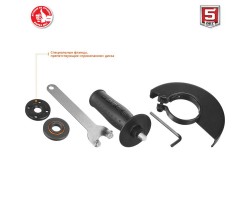 Угловая шлифмашина с регулировкой оборотов ЗУБР УШМ-125-1200 ЭМ3 серия МАСТЕР-foto6