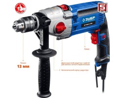 Дрель ударная двухскоростная ЗУБР ДУ-П850-2 ЭРМ серия ПРОФЕССИОНАЛ-foto3