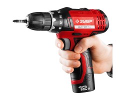 Дрель-шуруповерт 2 АКБ Зубр ДШЛ-122-1 КН серия МАСТЕР-foto7