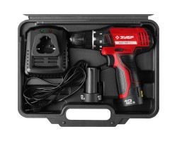 Дрель-шуруповерт 2 АКБ Зубр ДШЛ-122-1 КН серия МАСТЕР-foto9