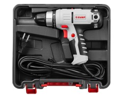 Дрель-шуруповерт сетевая в кейсе Зубр ЗСШ-300-2 К серия МАСТЕР-foto6