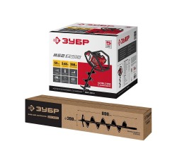 Мотобур (бензобур) со шнеком ЗУБР МБ2-250 Н-foto2