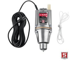 Насос вибрационный с нижним забором воды Родничок-Н 40 м провод Зубр НВН-40-foto3