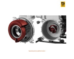 Мотопомпа бензиновая Зубр МПГ-1300-80 серия МАСТЕР-foto8