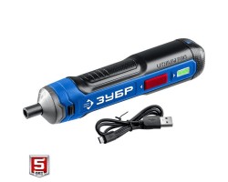 Аккумуляторная отвертка 4 Vmax Зубр PSD-4 в коробке-foto7