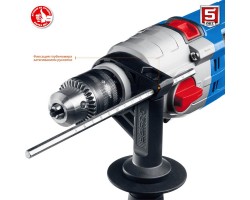 Дрель ударная двухскоростная + кейс ЗУБР ДУ-П850-2 ЭРМК серия ПРОФЕССИОНАЛ-foto6