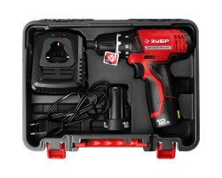 Дрель-шуруповерт 2 АКБ Зубр ДА-12-2-Ли КНМ3 серия МАСТЕР-foto9