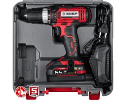 Аккумуляторная дрель-шуруповерт Зубр ДШЛ-145-21-foto11