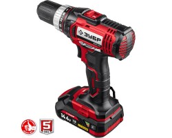 Аккумуляторная дрель-шуруповерт Зубр ДШЛ-145-21-foto2