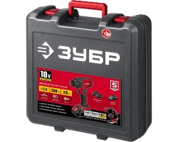 Аккумуляторный винтоверт ударный Зубр ГВЛ-255-22-foto16