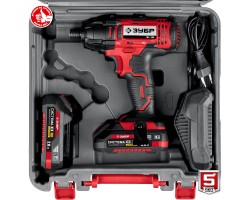 Аккумуляторный винтоверт ударный Зубр ГВЛ-255-22-foto15