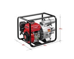 Мотопомпа бензиновая Зубр МПГ-1000-80 серия МАСТЕР-foto12