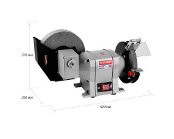 Станок точильный Зубр ЗТШМ-150/200У_z01 серия МАСТЕР-foto2