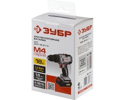 Аккумуляторная батарея Li-Ion М4 серия МАСТЕР Зубр АКБ-18-Ли 15М4-foto2