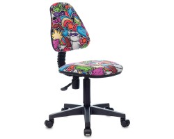 Кресло детское Бюрократ KD-4 мультиколор маскарад крестовина пластик