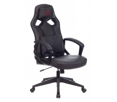 Кресло игровое Zombie DRIVER черный эко.кожа с подголов. крестовина пластик