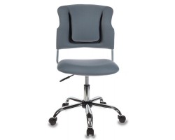 Кресло Бюрократ CH-322SXN серый 26-25 крестовина металл хром-foto2
