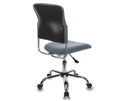 Кресло Бюрократ CH-322SXN серый 26-25 крестовина металл хром-foto4