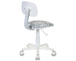 Кресло детское Бюрократ CH-W201NX белый раскраска крестовина пластик пластик белый-foto5