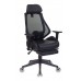 Кресло игровое Бюрократ CH-770 черный искусст.кожа/сетка с подголов. крестовина пластик подст.для ног