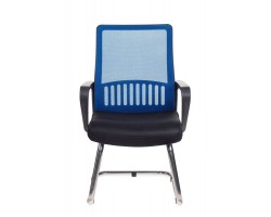 Кресло Бюрократ MC-209 спинка сетка синий TW-05 сиденье черный TW-11 сетка/ткань-foto2