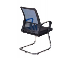 Кресло Бюрократ MC-209 спинка сетка синий TW-05 сиденье черный TW-11 сетка/ткань-foto4