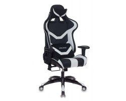 Кресло игровое Бюрократ CH-772N черный/белый искусственная кожа с подголов. крестовина пластик