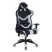 Кресло игровое Бюрократ CH-772N черный/белый искусственная кожа с подголов. крестовина пластик