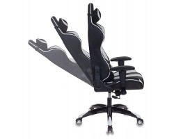 Кресло игровое Бюрократ CH-772N черный/белый искусственная кожа с подголов. крестовина пластик-foto2