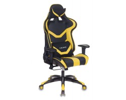 Кресло игровое Бюрократ CH-772N черный/желтый эко.кожа с подголов. крестовина пластик
