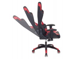 Кресло игровое Бюрократ CH-773N одна подушка черный/красный искусственная кожа-foto2