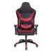 Кресло игровое Бюрократ CH-773N одна подушка черный/красный искусственная кожа