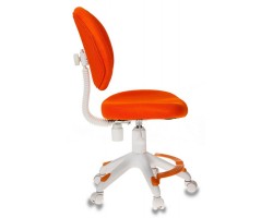 Кресло детское Бюрократ KD-W6-F оранжевый (пластик белый)-foto3