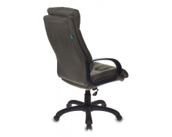 Кресло руководителя Бюрократ CH-824 темно-серый искусственный нубук-foto4