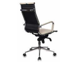 Кресло руководителя Бюрократ CH-883MB слоновая кость эко.кожа крестовина металл хром-foto4