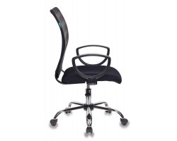 Кресло Бюрократ CH-599AXSL черный TW-32K01 TW-11 крестовина металл хром-foto3