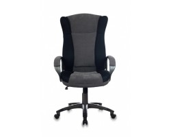 Кресло руководителя Бюрократ CH-879N черный/серый (пластик темно-серый)-foto2