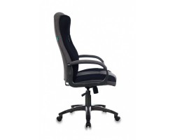 Кресло руководителя Бюрократ CH-879N черный/серый (пластик темно-серый)-foto3