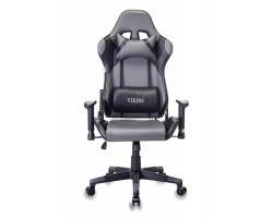 Кресло игровое Бюрократ CH-778N две подушки черный/серый искусственная кожа-foto2