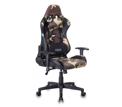 Кресло игровое Бюрократ CH-778N две подушки камуфляж искусст.кожа/ткань