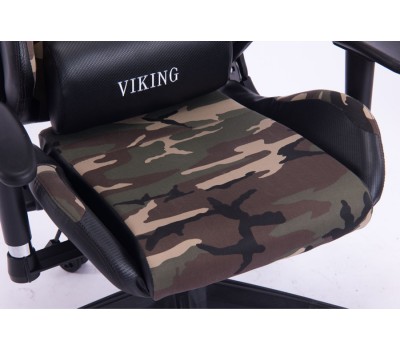Кресло игровое Бюрократ CH-778N две подушки камуфляж искусст.кожа/ткань