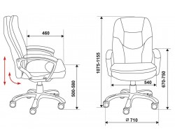Кресло руководителя Бюрократ CH-868AXSN белый эко.кожа крестовина пластик пластик серебро-foto5