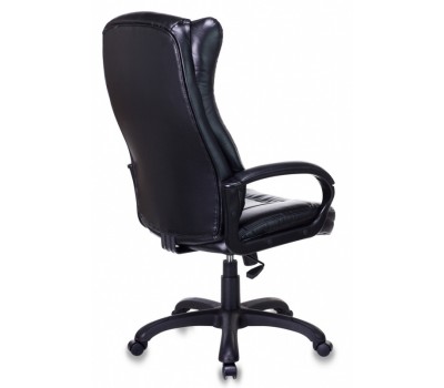 Кресло руководителя Бюрократ CH-879LT черный искусственная кожа крестовина пластик пластик черный