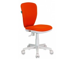 Кресло детское Бюрократ KD-W10 оранжевый 26-29-1 крестовина пластик пластик белый