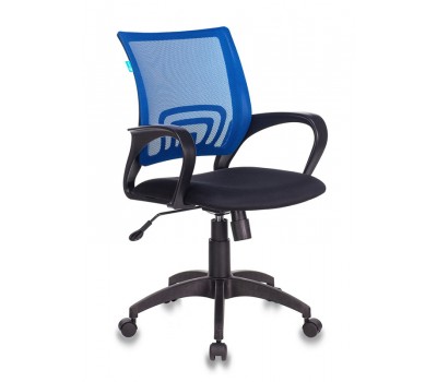 Кресло Бюрократ CH-695N синий TW-05 сиденье черный TW-11 сетка/ткань крестовина пластик