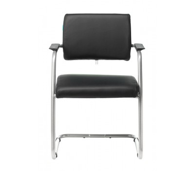 Кресло Бюрократ CH-271N-V черный Leather Black искусственная кожа полозья металлик Кресло Бюрократ CH-271N-V черный Leather Black искусственная кожа полозья металлик