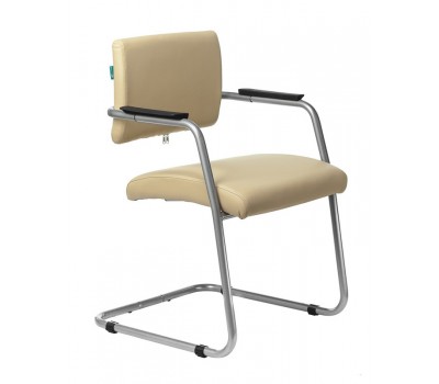 Кресло Бюрократ CH-271N-V светло-бежевый Or-12 искусственная кожа полозья металлик Кресло Бюрократ CH-271N-V светло-бежевый Or-12 искусственная кожа полозья металлик