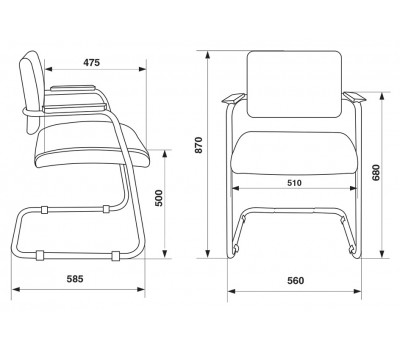 Кресло Бюрократ CH-271N-V молочный Or-10 искусственная кожа Кресло Бюрократ CH-271N-V молочный Or-10 искусственная кожа